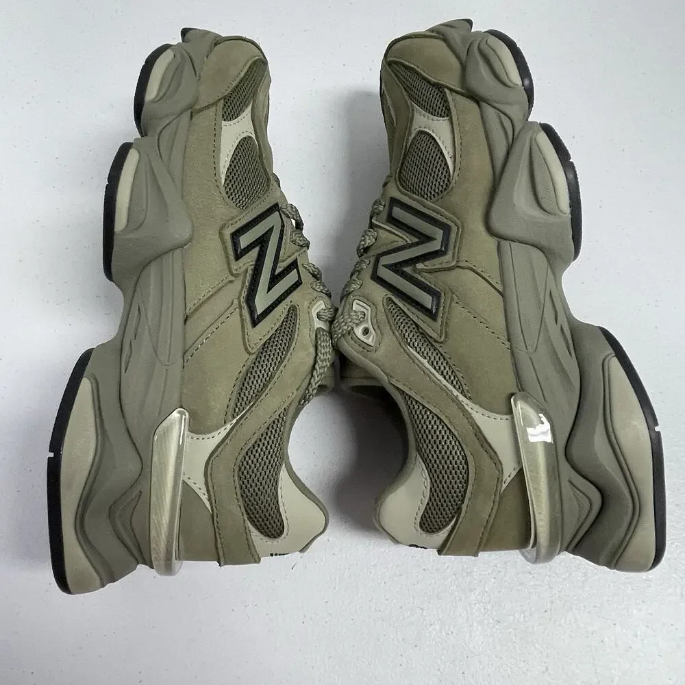 New Balance 9060 Dark Olivine U9060ZGD Size 6 Men Size 7.5 Women Green Workout